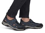 Rieker, sportliche Herren-Slipper, mit Klettverschluss 